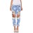 Star Pattern Ripped Boyfriend Jeans